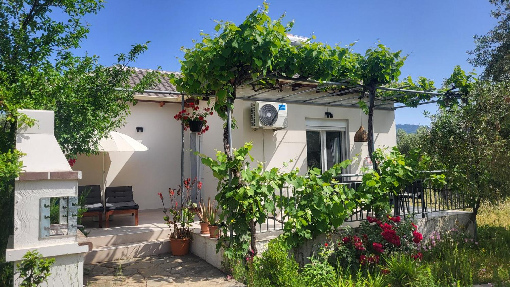Ioannis Houses - Gemuetliches Ferienhaus Im Olivenhain Скала Потамияс Стая снимка