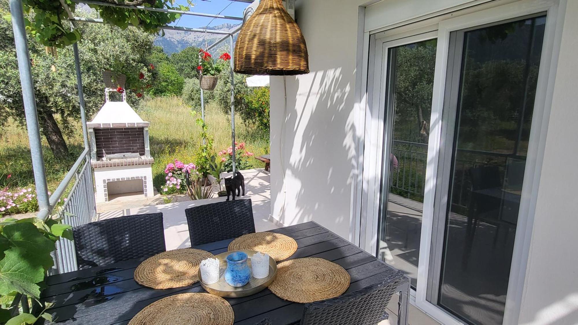 Ioannis Houses - Gemuetliches Ferienhaus Im Olivenhain Скала Потамияс Стая снимка